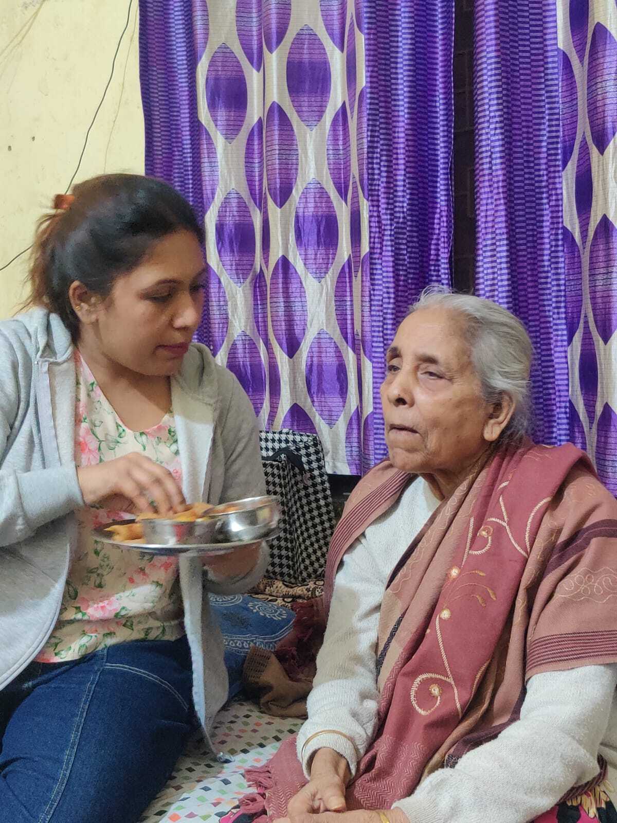 Easy Life CSR Oldage home moment